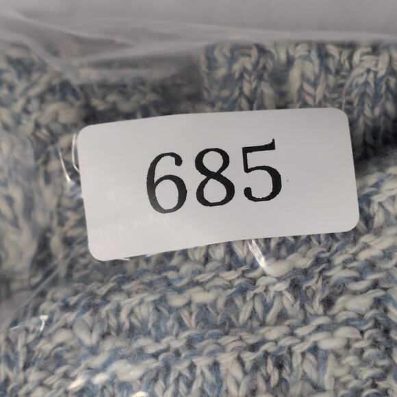 Pen West by Pendleton Sweater Men’s M Blue Gray Knit V-Neck Wool Cotton USA VTG - Picture 11 of 11